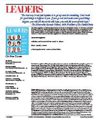 LEADERS Masthead