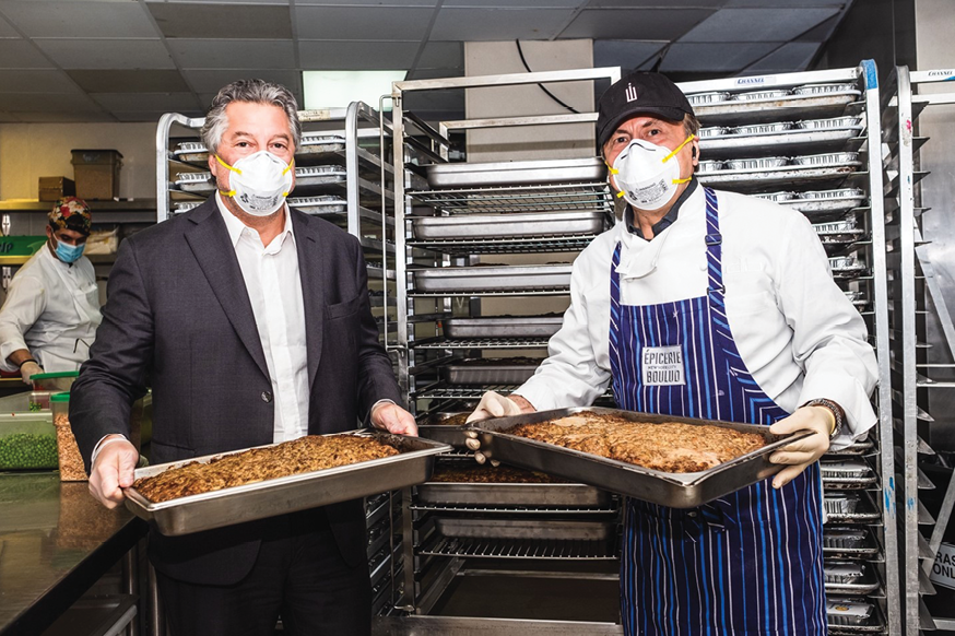 Marc Holliday and Chef Daniel Boulud Food1st