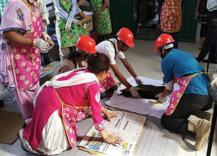 Nepalese and Smithsonian conservators save cultural treasures following the 2014 earthquake