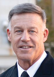 Vice Admiral Sean Buck, United States Naval Academy