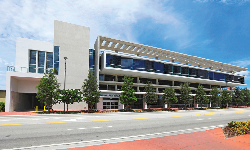 Baptist Health facility in Miami Beach, Florida