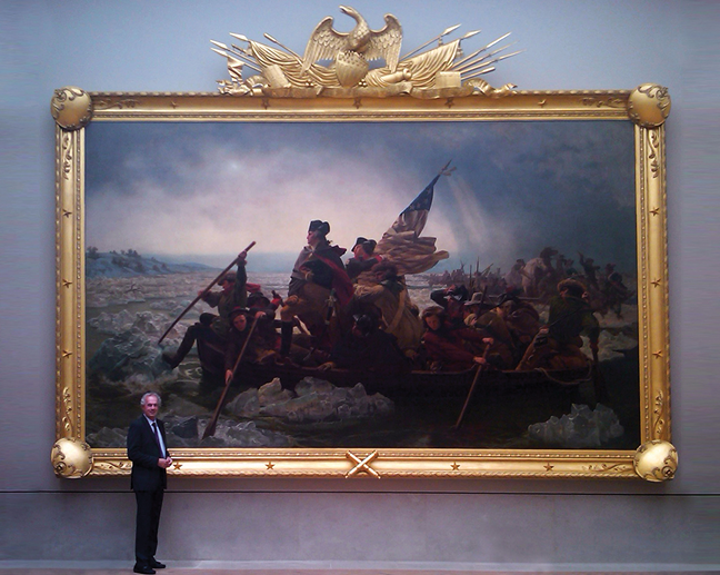 Eli Wilner Emanuel Leutze’s Washington Crossing the Delaware