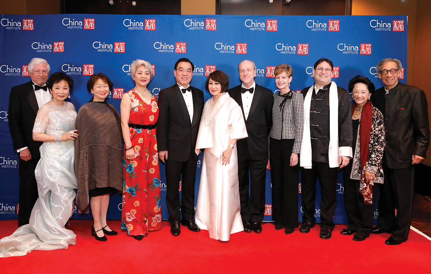 Yue-Sai Kan China Insitute’s Blue Cloud Gala 2019