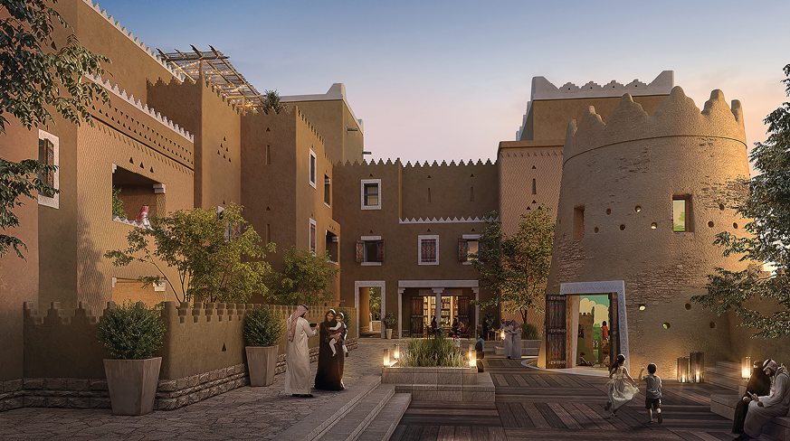 Diriyah Square branded residential