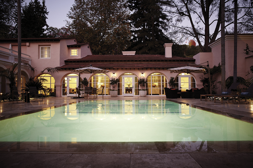 Dorchester Collection Presidential Suite Pool at Hotel Bel-Air