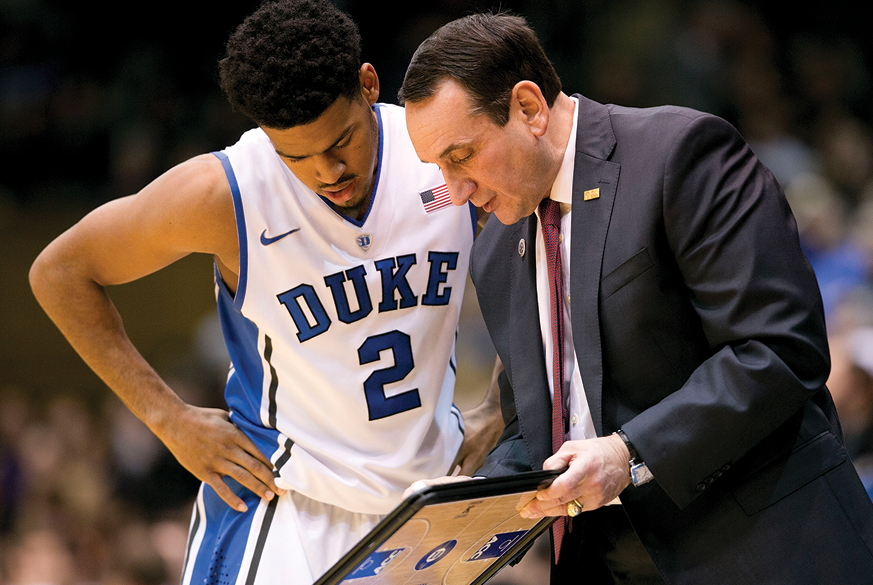 Mike Coach K Krzyzewski Duke