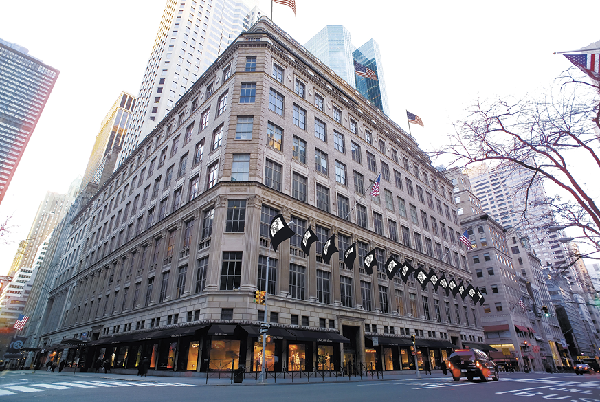 Saks Fifth Avenue’s flagship store in New York City