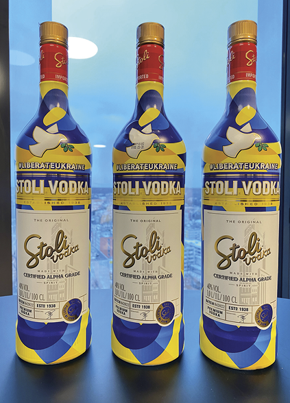 Stoli Vodka in Support of Ukraine Limited Edition