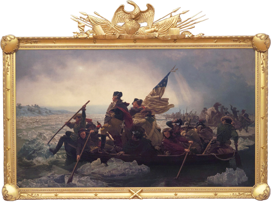 Eli Wilner Washington Crossing the Delaware
