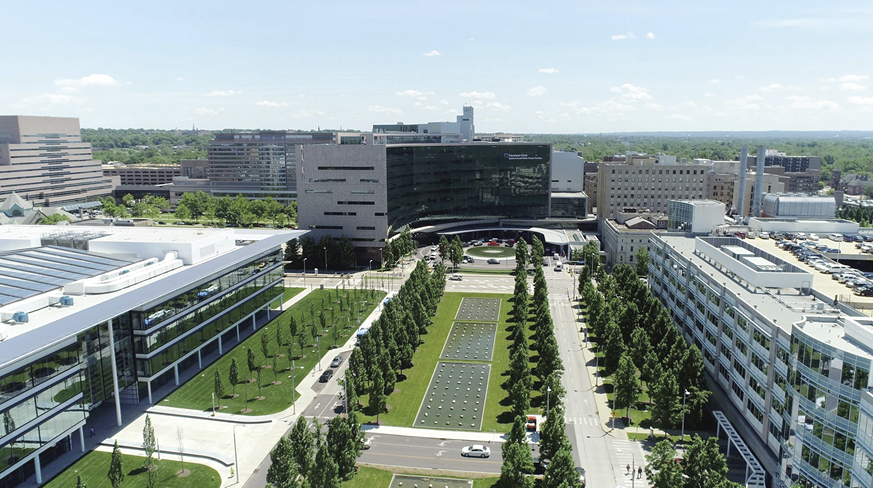 Cleveland Clinic’s main campus in Cleveland, Ohio