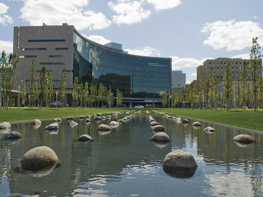 Miller Pavilion at Cleveland Clinic’s main campus in Cleveland, Ohio