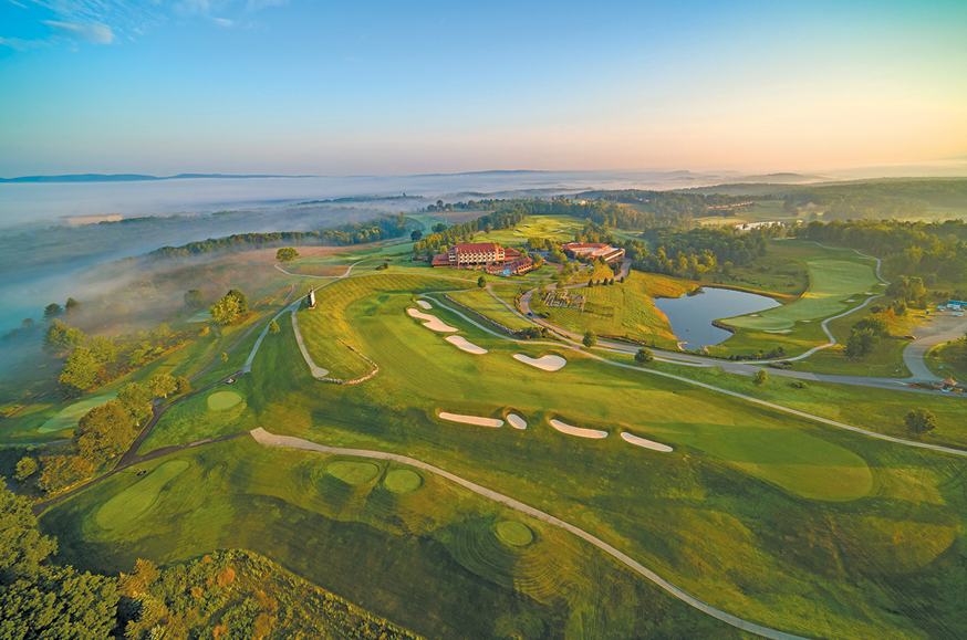 Falling Rock at Nemacolin