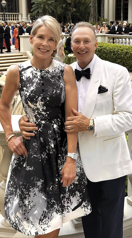 Miles S. Nadal and his wife, Kelly Grier Nadal