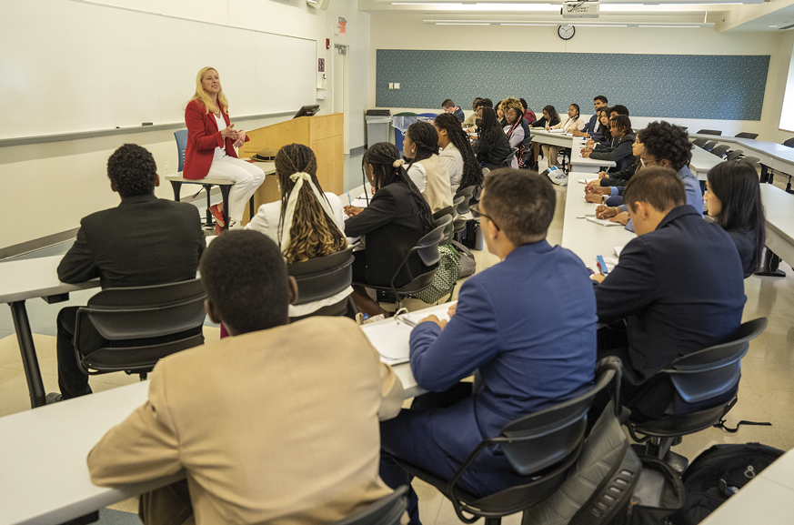 Maurie McInnis Stony Brook Simons STEM Scholars