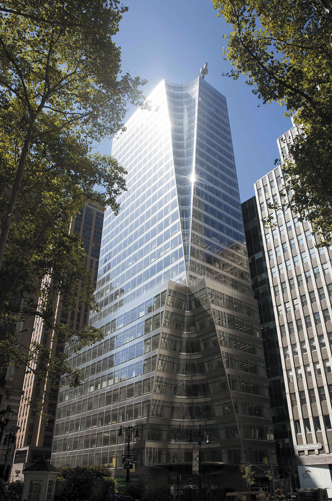 headquarters building for Bank of China U.S.A. in Manhattan