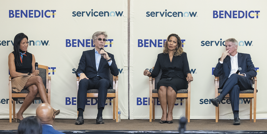 Bill McDermott ServiceNow Benedict College