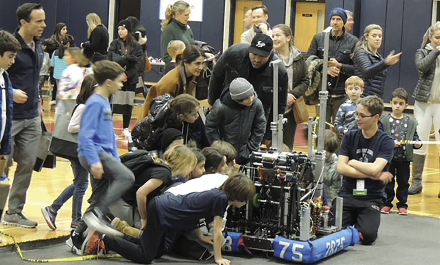 Cold Spring Harbor robotics team