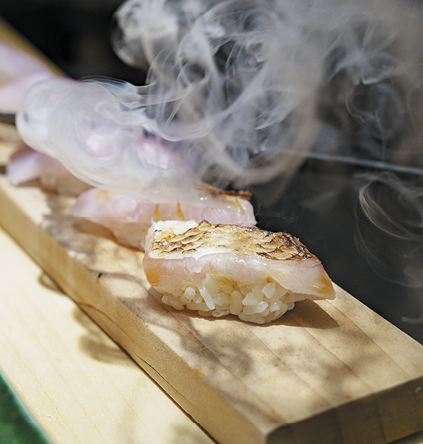 Jōji seared  akamutsu fish