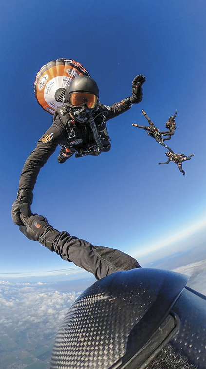 Larry Connor HALO charity jump