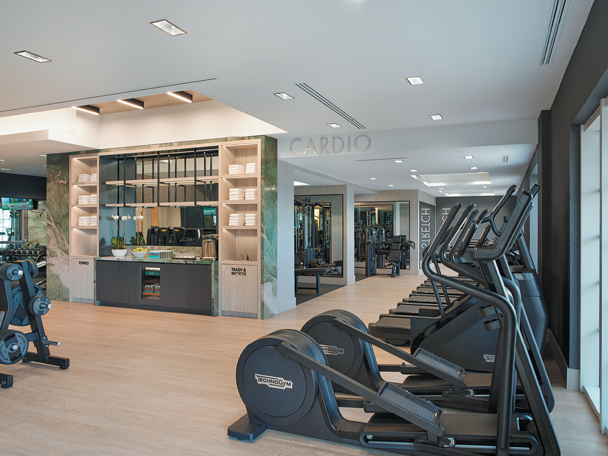 Acqualina’s AcquaFit Fitness Center