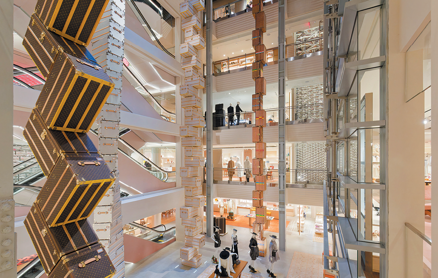 Sciame Louis Vuitton Flagship