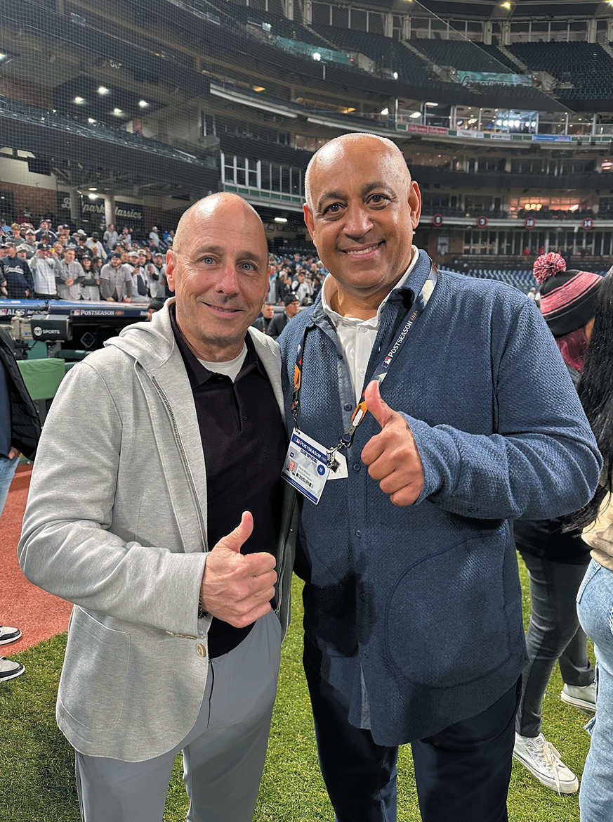 Omar Minaya, Brian Cashman, NY Yankees