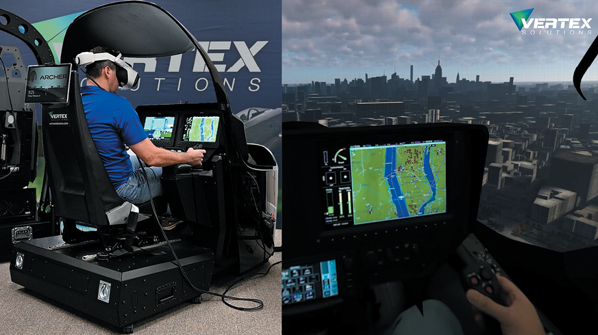 Vertex Solutions Arche Midnight Flight Training Device