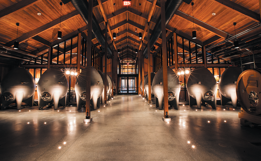 Cakebread Cellars Fermentation Tanks