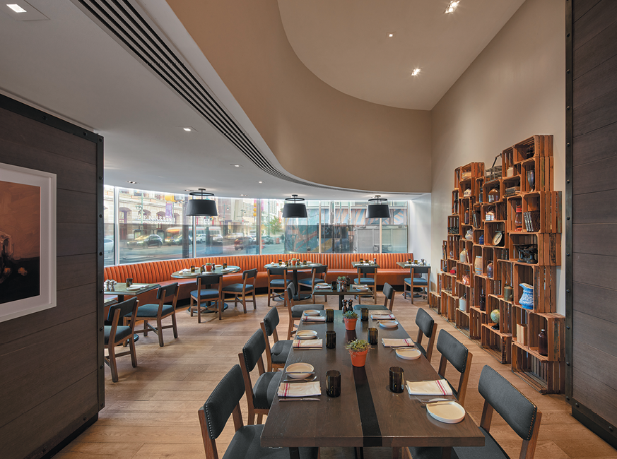 Loews Philadelphia Hotel Bank & Bourbon restaurant