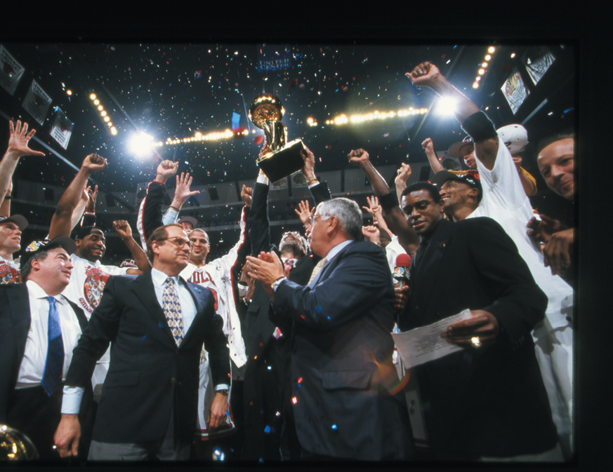 David Stern, Jerry Reinsdorf, Chicago Bull Championship