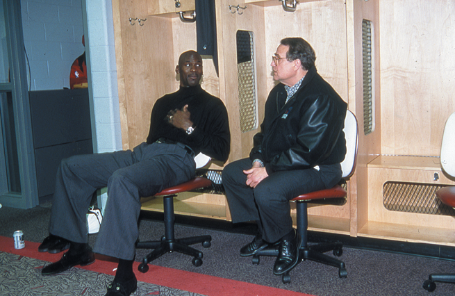 Jerry Reinsdorf, Michael Jordon