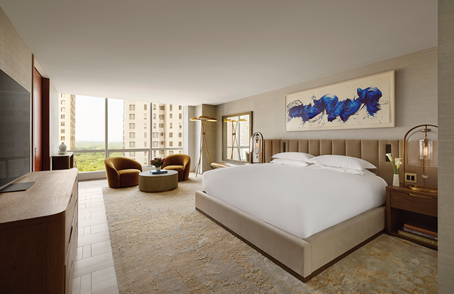 Park Hyatt NY Royal Suite bedroom