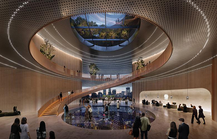 Soloview luxury hotel lobby