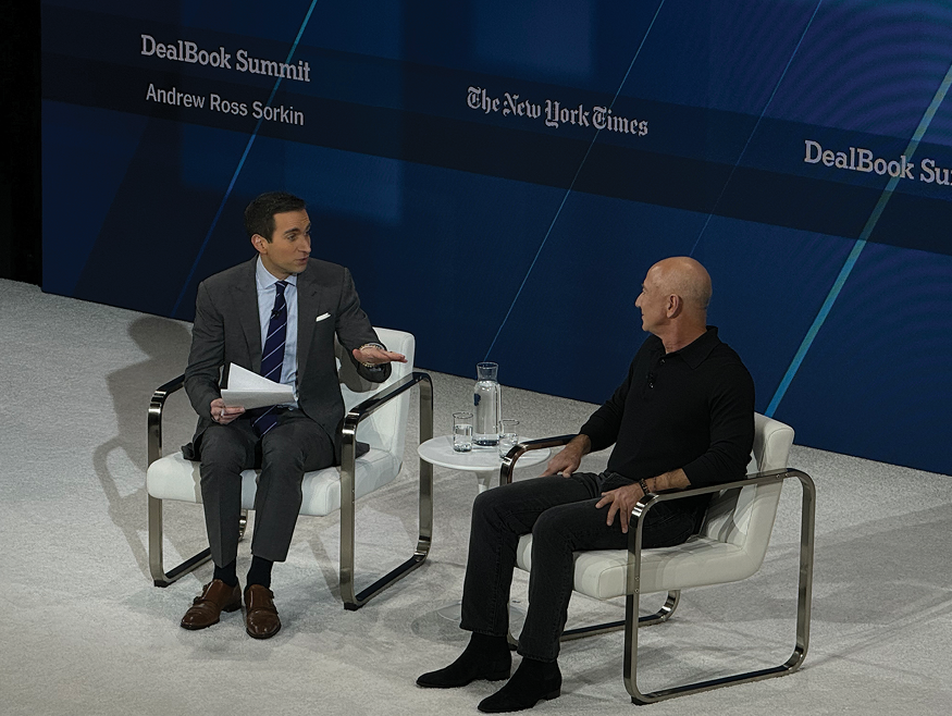 Andrew Ross Sorkin interviews Jeff Bezos