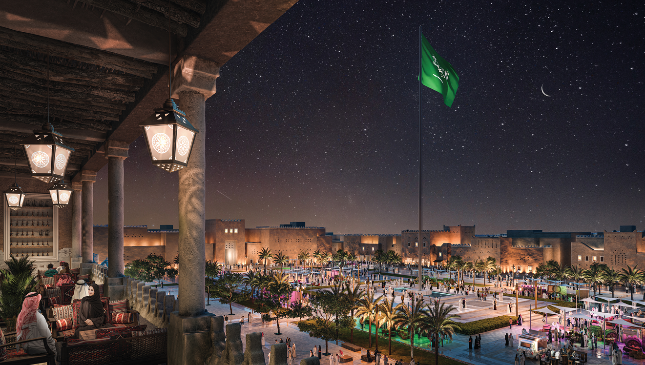 King Salman Square at Diriyah