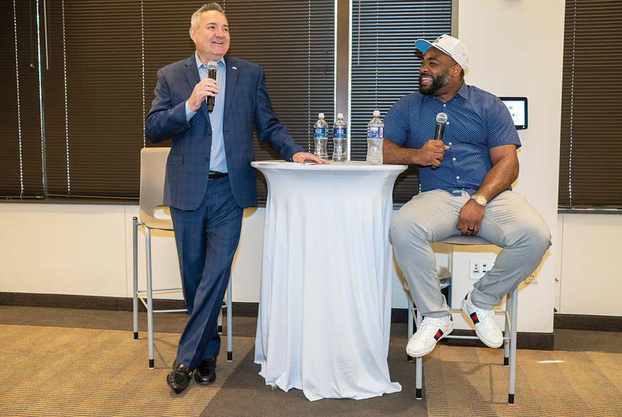 Marc Miller and Brandon Grahm