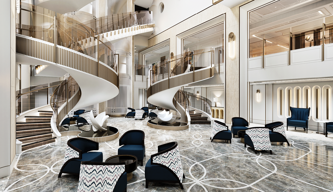 NCL Atrium Seven Seas Prestige