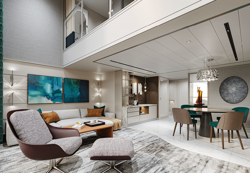 NCL Seven Seas Prestige Skyview Regent Suite