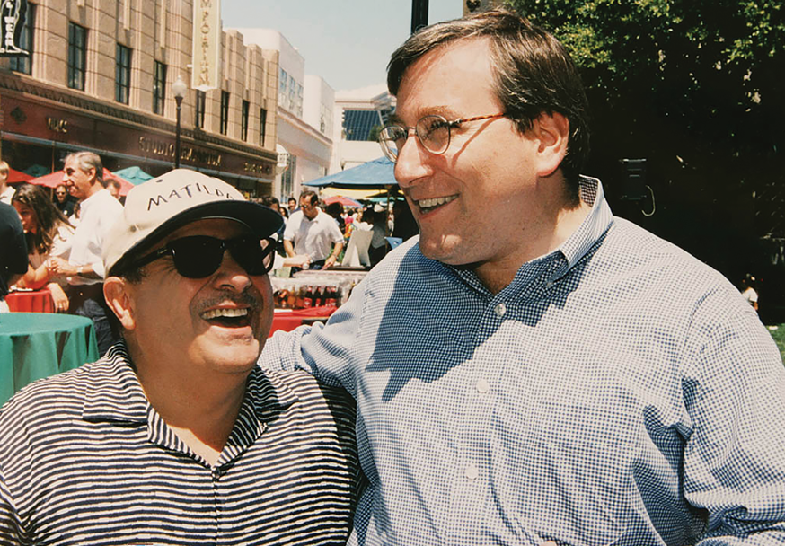 Danny DeVito and Sandy Climan