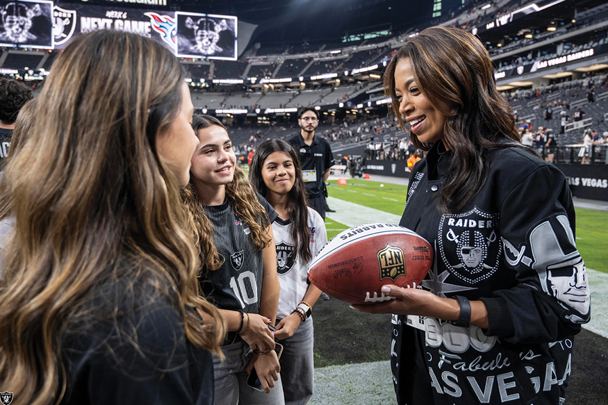 Sandra Douglass Morgan Las Vegas Raiders