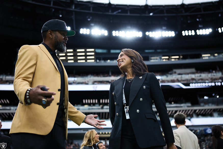 Sandra Douglass Morgan Las Vegas Raiders