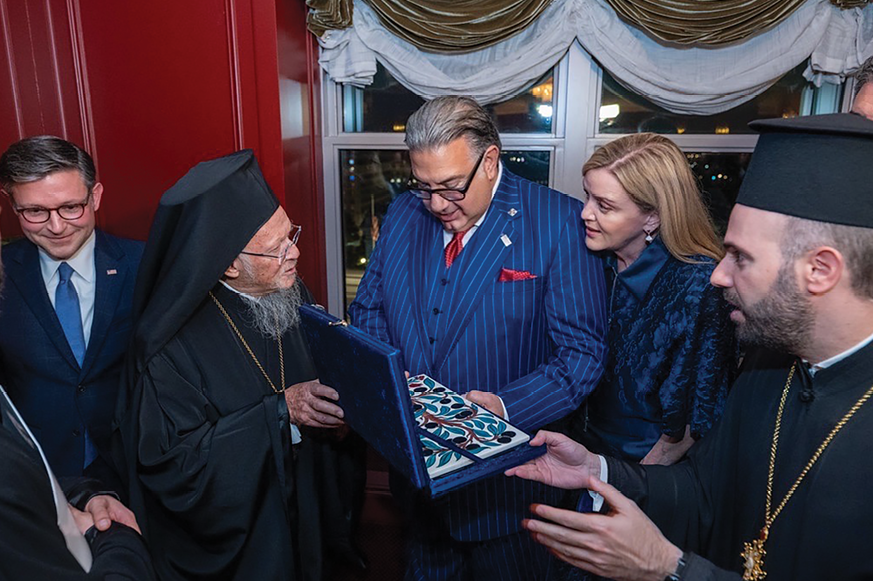 John Koudounis, Patriarch Bartholomew