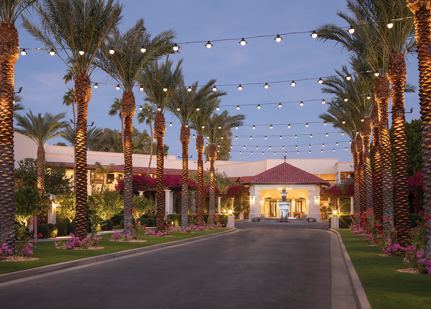 Entrance to The Scottsdale Resort & Spa