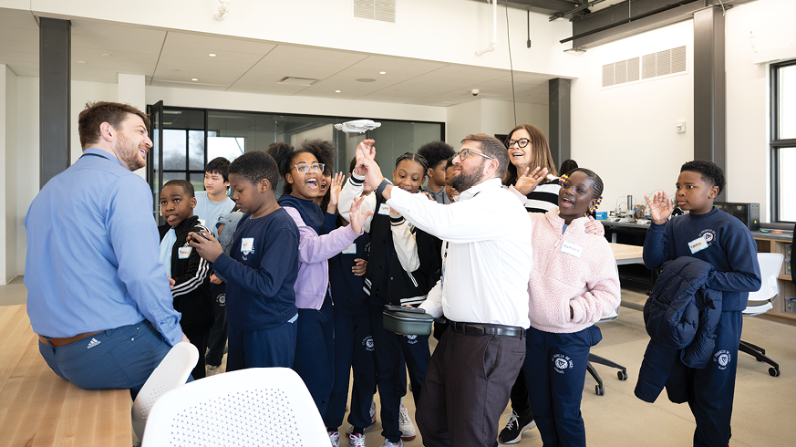 Hrag Hamalian TGR Learning Lab drone class