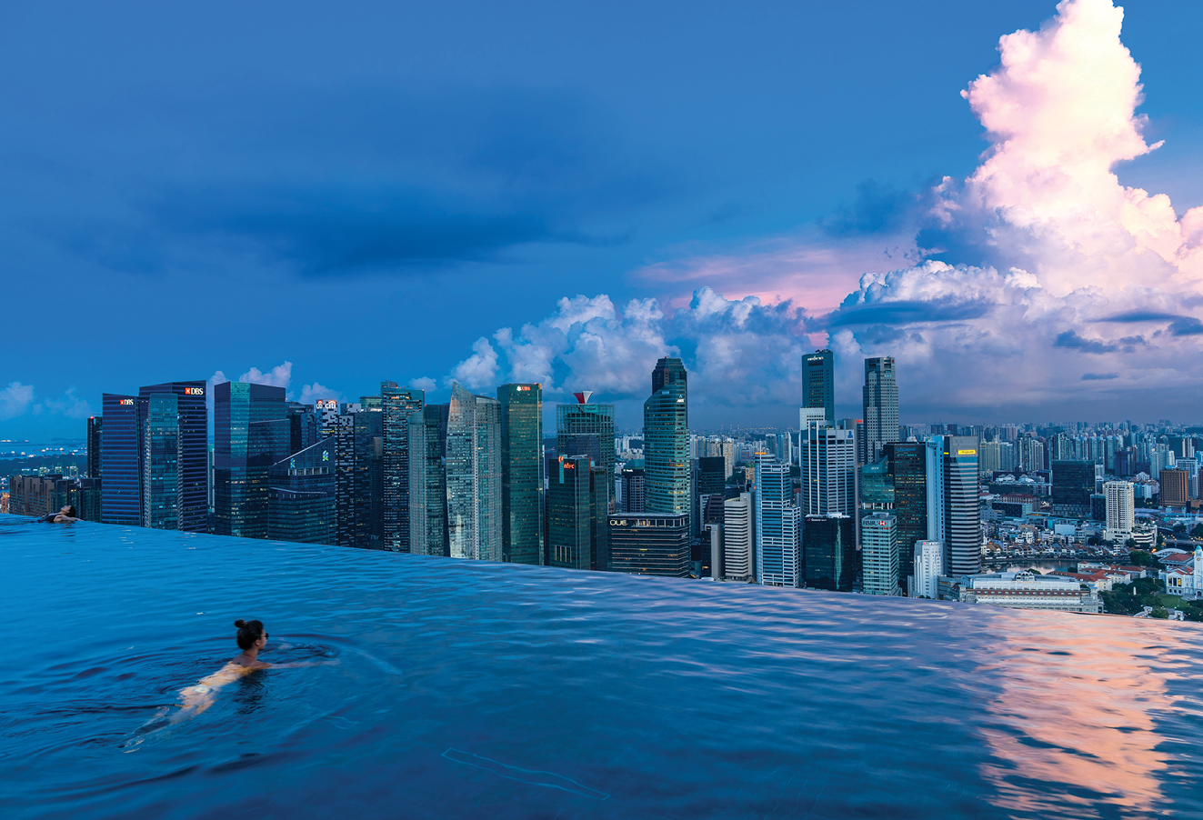 Skypark Infinity Pool, Marina Bay Sands