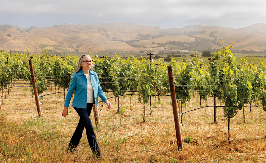 Violet Grgich, Grgich Hills vineyards