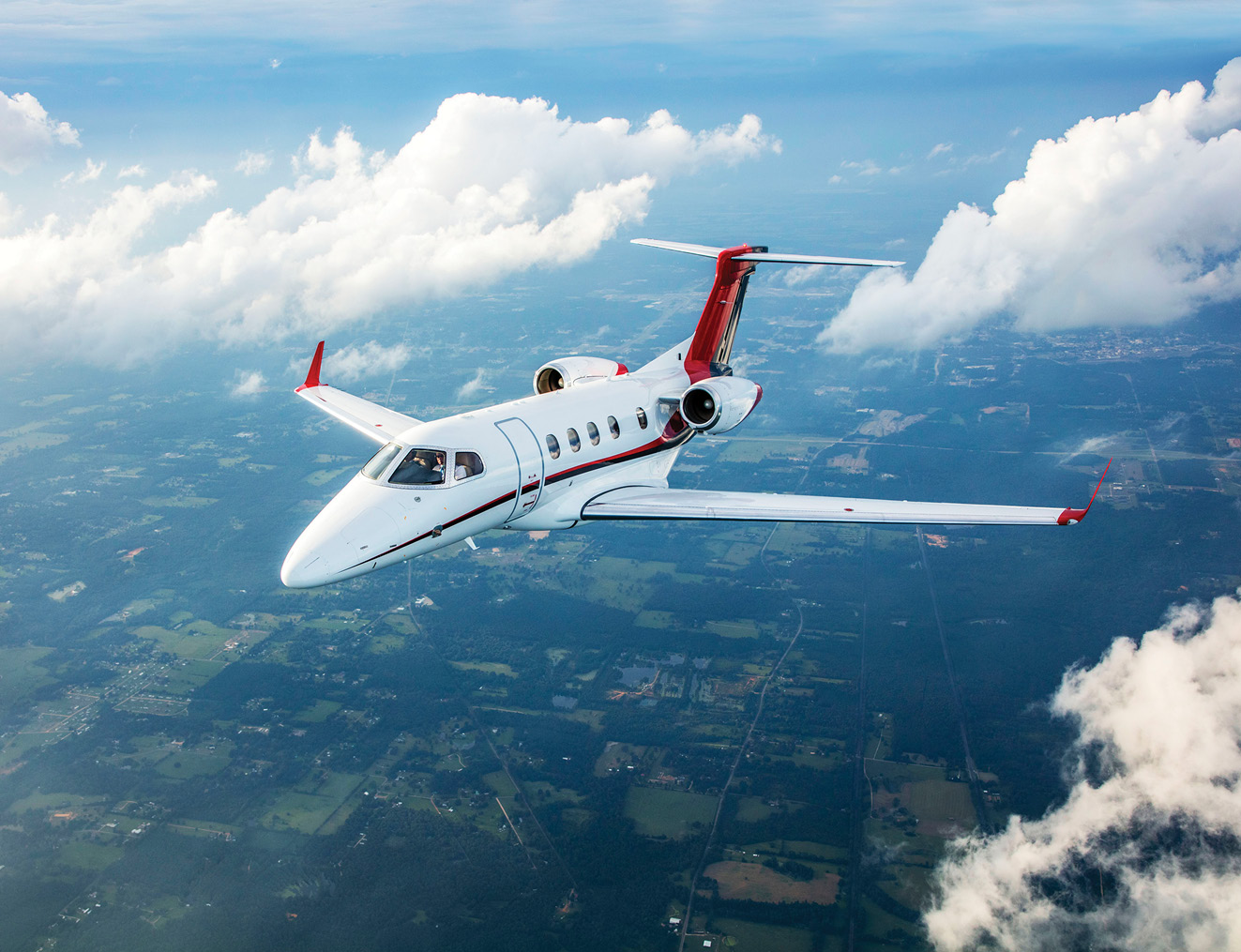 NICHOLAS AIR’s Embraer Phenom 300E aircraft