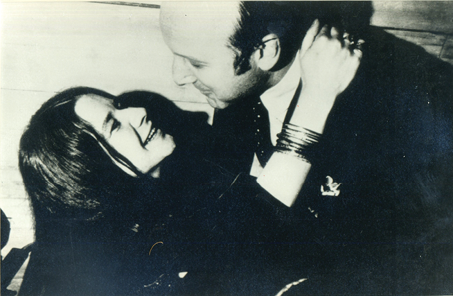 Clive Davis with Janis Joplin