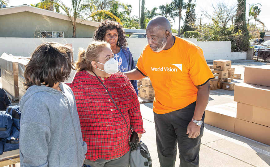 Sandoval, World Vision California Wild Fires