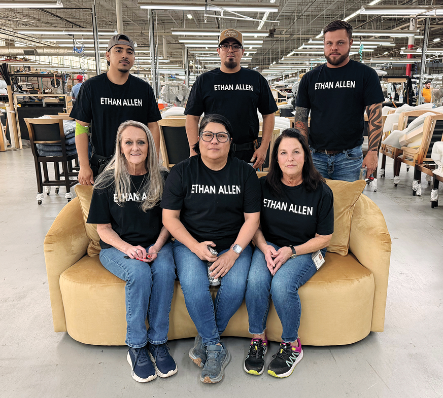 Ethan Allen North American workers